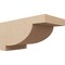 Ekena Millwork 11"W x 22"D x 11"H Wide Alpine Rough Cedar Woodgrain TimberThane Corbel, Primed Tan CORUR11X22X11ALPRCPR - alternate 1